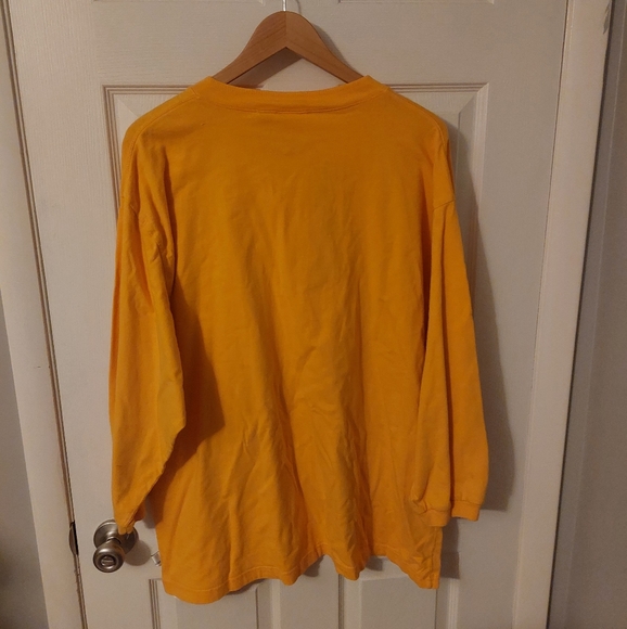 Vintage Mickey, Inc 101 Dalmations Yellow Henley Long Sleeve Shirt, XXL - Picture 4 of 5